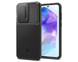 Spigen Optik Armor, crni - Samsung Galaxy A55 (ACS07535) - Slika 17