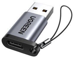 UGREEN adapter USB 3.1 C (Ž) na USB-A 3.0 (M), sivi - Slika 9