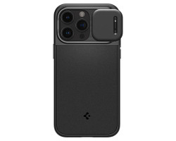 Spigen Optik Armor MagSafe, black - iPhone 15 Pro (ACS07184) - Slika 8