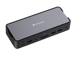 Verbatim CDS-15 portni USB-C Pro Docking Station 2 x HDMI | DP | RJ45 | USB-A 3.1 | 2 x USB-A 3.0 | USB-A 2.0 | 2 x USB-C® 3.1 | SD | microSD | Audio | USB-C PD | USB-C Host - Slika 8