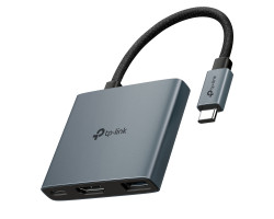 TP-Link 3-portni USB-C HUB 1xUSB-A, 1xUSB-C PD, 1x HDMI 4K 60Hz, crni - Slika 11