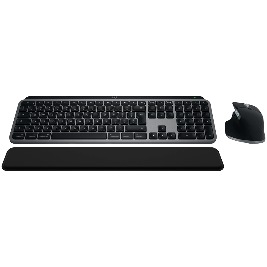 Logitech MX Keys S Combo for Mac - SPACE GREY - US INT'L - BT - EMEA28-935, 920-012845