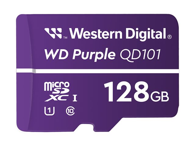 WD Purple 128GB SC QD101 microSD, WDD128G1P0C-85AEL0