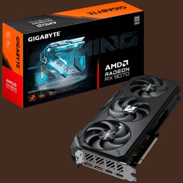 Gigabyte Video Card AMD Radeon RX 9070 Gaming OC 16G, GV-R9070Gaming OC-16GD