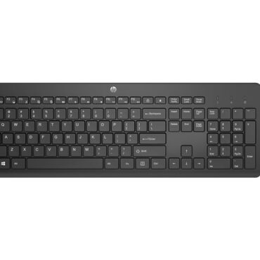 HP 230 BLK Wireless Keyboard, 3L1E7AA#BED