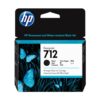 HP 712 80-ml Black Designjet Ink, 3ED71A