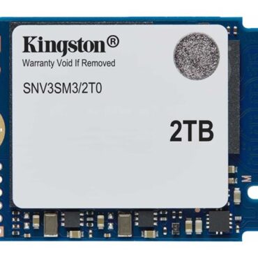 Kingston 2000GB NV3 M.2 2230 PCIe 4,0, SNV3SM3/2T0