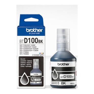 Brother BTD100BK INK BOTTLE - CEE/GEN, BTD100BK