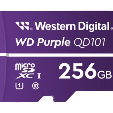 WD Purple 256GB SC QD101 microSD, WDD256G1P0C-85AEL0