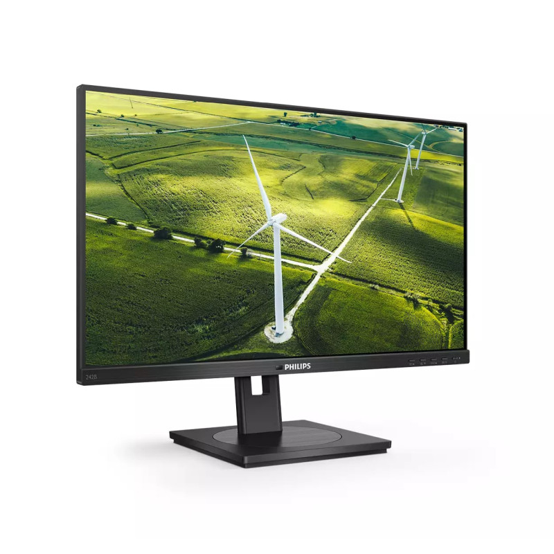 Philips 24" 242B1G/00 FHD (1920×1080) IPS , Pivot, 75Hz, 4ms, VGA/DVI-D/DP/HDMI, USB3.2×4, USB-B×1, zvučnici, crni