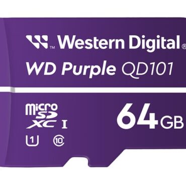 WD Purple 64GB SC QD101 microSD, WDD064G1P0C-85AEL0