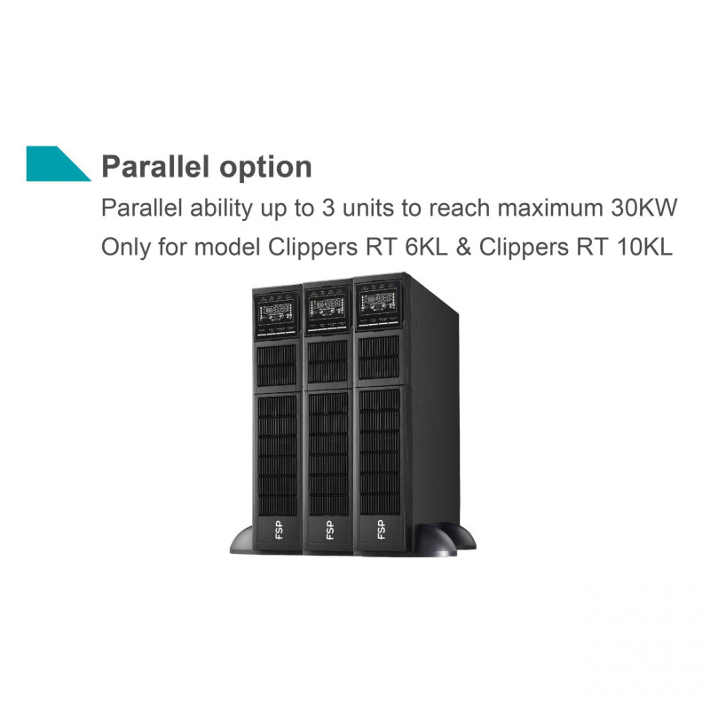 Fortron Source UPS Clippers Rack/Tower 6000VA/6000W, On-line double conversion, USB, RS-232, EPO, LCD, BEZ BATERIJA - Slika 4