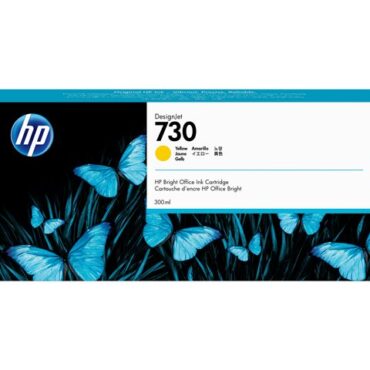 HP 730 300 ml Yellow Ink Cartridge , P2V70A