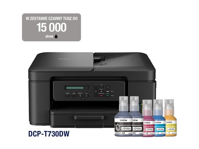 Brother DCPT730DWYJ1 Color Inkjet A4 MFP, DCPT730DWYJ1