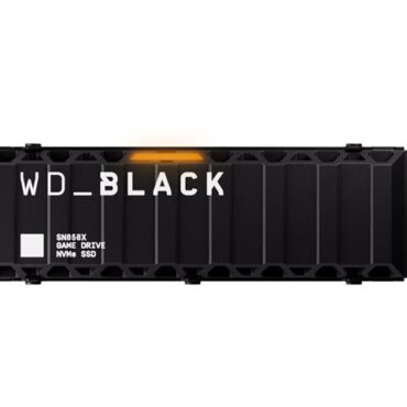 WD Black SSD SN850X 4TB Heatsink, WDS400T2XHE-00BCA0
