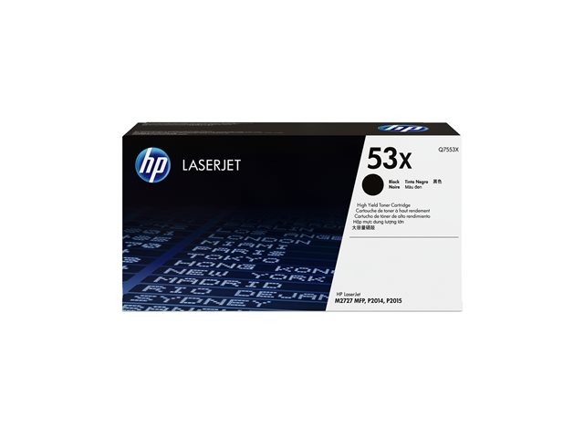 HP Toner Q7553X black 7000 pages, Q7553X
