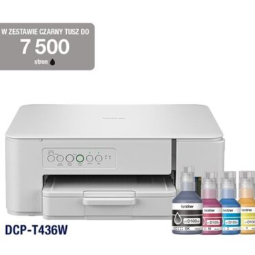 Brother DCPT436WYJ1 Color Inkjet A4 MFP, DCPT436WYJ1