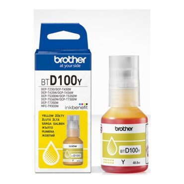 Brother BTD100Y INK BOTTLE - CEE/GEN, BTD100Y