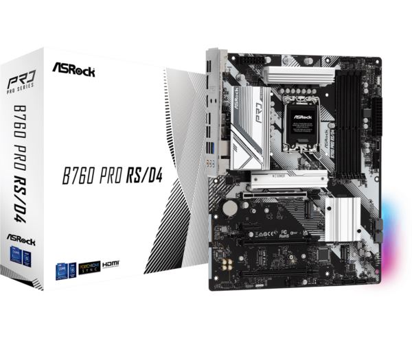 Asrock Intel LGA1700 B760 PRO RS D4
