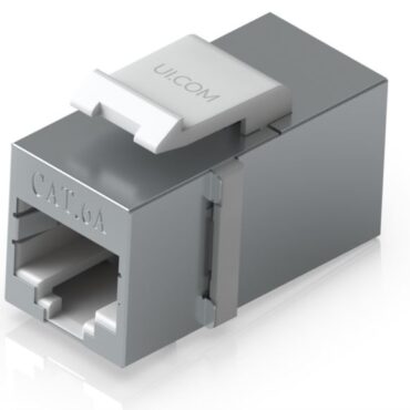 Ubiquiti UACC-Keystone-Coupler-C6A RJ45 coupler, Cat6a (12pcs)