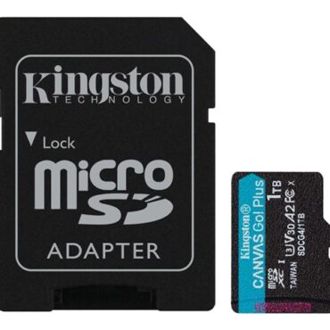 Kingston 1TB microSDXC Canvas + Adapter, SDCG4/1TB