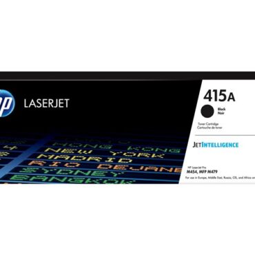 HP 415A Black LaserJet Toner Cartridge, W2030A