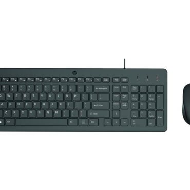 HP 150 Wired Mouse and Keyboard (SLO), 240J7AA#BED