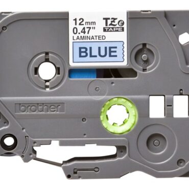 Brother TZE531 tape black/blue 12mm 8m, TZE531