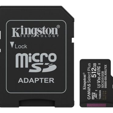 Kingston 512GB microSDXC Canvas Select, SDCS3/512GB