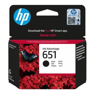 HP 651 Ink Cartridge Black, C2P10AE#BHK
