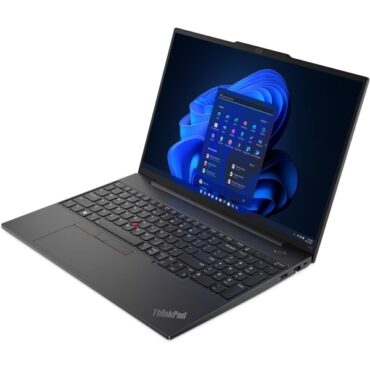 Lenovo ThinkPad E16 Gen1 i7 / 8GB / 512GB SSD / 16" WUXGA / Windows 11 Pro / black