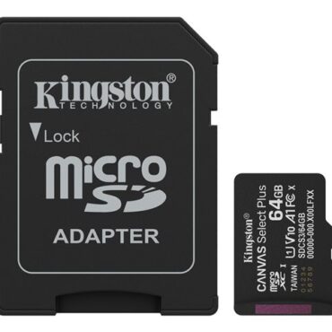 Kingston 64GB microSDXC Canvas Select, SDCS3/64GB