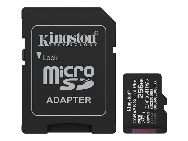Kingston 256GB microSDXC Canvas Select, SDCS3/256GB