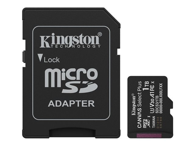 Kingston 1TB microSDXC Canvas Select, SDCS3/1TB