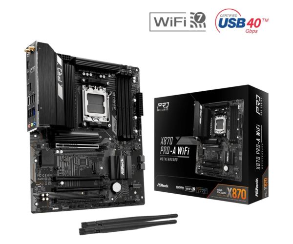 Asrock AMD AM5 X870 PRO-A WIFI