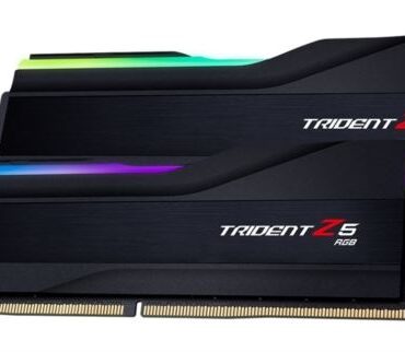 G.Skill DDR5 6000MHz, CL36, 2x16GB, INTEL XMP, RGB
