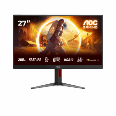 Monitor AOC 27G4HA 27", DP, 2xHDMI, HAS, 200Hz, zvuč.