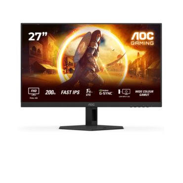Monitor AOC 27G4HRE 27", 2xHDMI, DP, 200Hz, 1ms, zvuč.