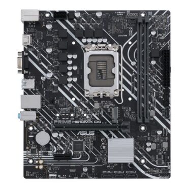 ASUS PRIME H610M-K LGA1700 H610 DDR5 MB, PRIME H610M-K