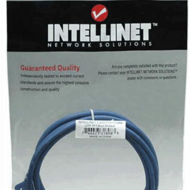 Intellinet Cat5e, CCA, U/UTP, PVC, RJ45, 2m, plavi