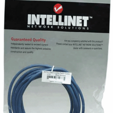 Intellinet Cat5e, CCA, U/UTP, PVC, RJ45,7.5m,plavi