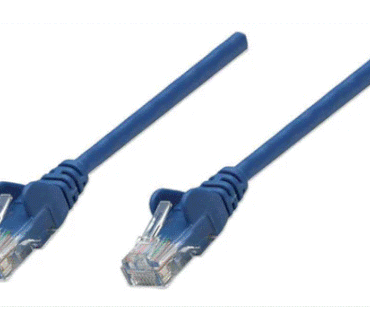 Intellinet Cat5e, CCA,U/UTP, PVC, RJ45, 10m, plavi