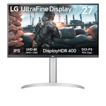 Monitor LG 27UP650K 27" UHD IPS 60Hz, DP, 2xHDMI, HAS