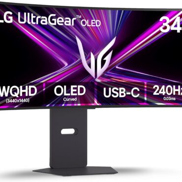 Monitor LG OLED 34GX900A, WQHD , HDMI 2.1, USB-C, 240 Hz