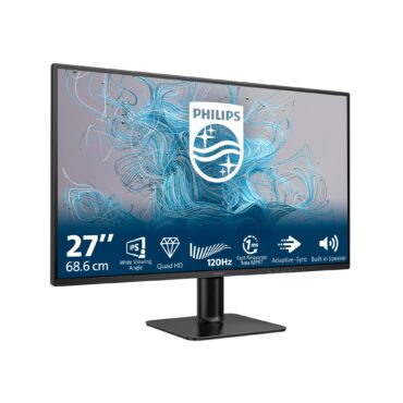 Monitor Philips 27E2N2500 27", QHD, HDMI, DP, 120Hz