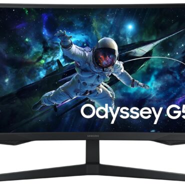 Monitor Samsung 27" LS27CG552EUXEN, QHD VA, 165Hz, HDMI