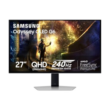 Monitor Samsung 27" LS27DG612SUXEN,QHD OLED, 240Hz, HAS
