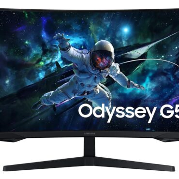 Monitor Samsung 32" LS32CG552EUXEN,QHD VA, 165Hz, DP, HDMI