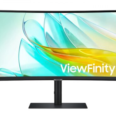 Monitor Samsung 34" LS34C652UAUXEN, VA, UWQHD, 100hz