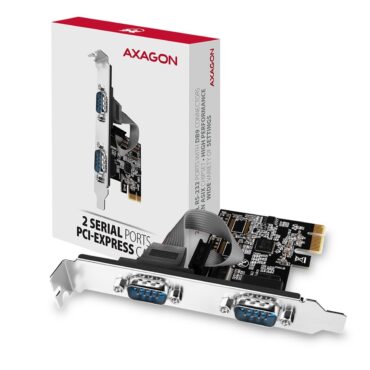 Axagon PCEA-S2N PCI-Express Adapter 2x Serial Port+LP limić